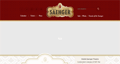 Desktop Screenshot of mobilesaenger.com