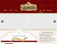 Tablet Screenshot of mobilesaenger.com